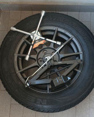 Kit ruota di scorta r17 Discovery Sport dal 2014