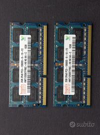 4 GB RAM hynix 2x2GB 1333MHz DDR3