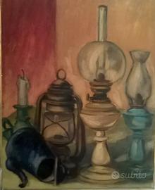 Lotto di di 5 quadri firmati GiPI