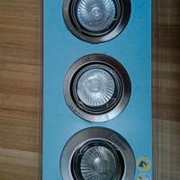 Faretti alogeni 230v 50w IP44 come nuovi