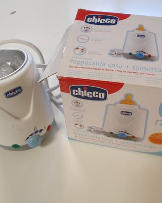 Pappacalda Chicco 0+ con spinotto auto