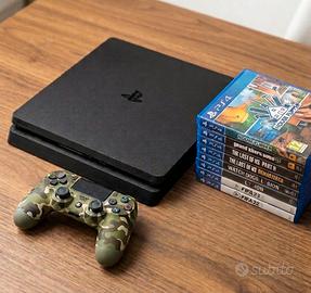 PS4 con 7 giochi funzionanti, prezzo trattabile 