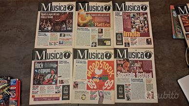 Lotto 14 Riviste Vintage "Musica! Rock & Altro"