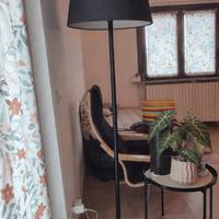 Paralume nero, interno oro 