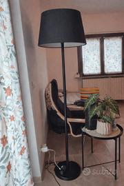 Paralume nero, interno oro 