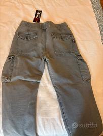 Pantaloni moto con protezioni