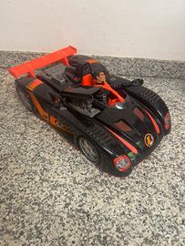 Action Man Black Super Car & Driver V8 Hasbro