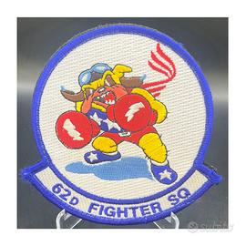 Patch Ricamata 62nd Fighter Squadron USAF Velcro