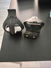 gabbiette pedali fermapiedi bici 