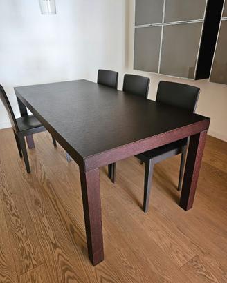 Tavolo allungabile da soggiorno Poliform