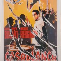 Mimmo Rotella, Casablanca, Seridecollage 100x70