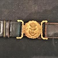 Cintura da ufficiale della regia marina italiana