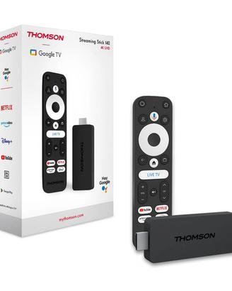 Thomson 140G 4K Google TV Streaming Stick - Chrome