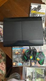 PS3 più Controller Dual Shock + 7 giochi.