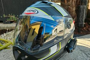 Coppia caschi Caberg Duke II tg.M+Interfono Sport