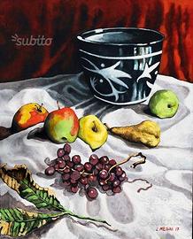 "Composizione autunnale" dipinto di L. Mesini