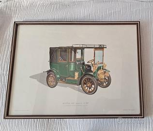Stampa Litografica Austin 15 HP 1909