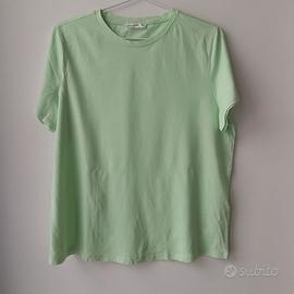 T-shirt in cotone verde lattuga Terranova - 2XL