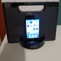 Docking station sony+ ipod 8gb