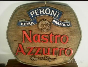 Decorazione muro Peroni Nastro Azzurro vintage