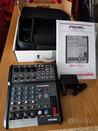 Mixer Audio 6 canali Proel M6(come nuovo)