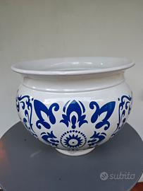 Vaso in ceramica/terracotta smaltata 