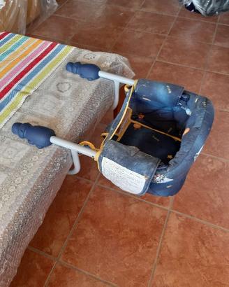 Seggiolino da tavolo bimbo/bimba