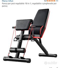 Panca Multifunzione pieghevole, SCONTO  -70%