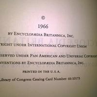 enciclopedia Britannica edizione 1966