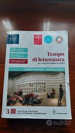 libro usato "tempo di letteratura" 3