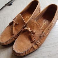 Uomo scarpe mocassino pelle