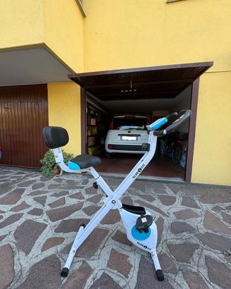 Cyclette Pieghevole Klarfit con Schienale Nuova