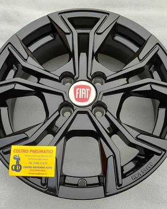 Cerchi In Lega NUOVI Da 15 Fiat Panda 500 Qubo
