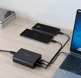 Alimentatore / Caricatore AUKEY PA-Y13 74,5 watt