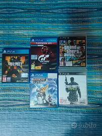 Lotto giochi Ps4 e Ps3 PlayStation 