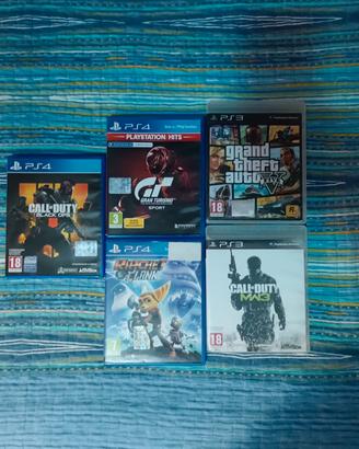 Lotto giochi Ps4 e Ps3 PlayStation 