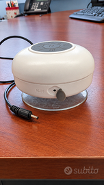 Cassa Bluetooth da doccia a ventosa, ricaricabile