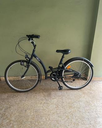 B’Twin ELOPS City Bike – bici da città nera