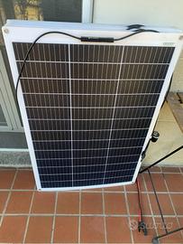 Pannelli solari fotovoltaici flessibili balcone