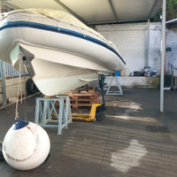 Gommone 8 metri scanner