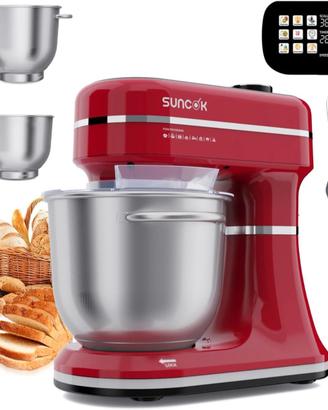 Impastatrici Planetarie 1500W – Touch Display & Ve