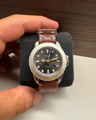 Monvis Diver Vintage 17 Rubis  Swiss Made Anni ’70