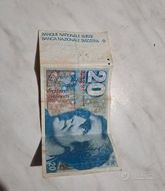 Banconota 20 franchi svizzeri