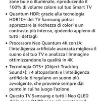TV sansung come  nuova 