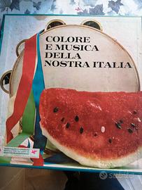 cofanetto 10 vinili "colore e musica dell'Italia" 