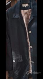 Giacca trench XL unisex nera color nero