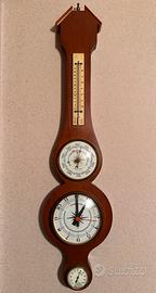 Stazione meteo vintage da parete “Manuel” in legno