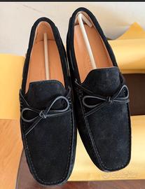Mocassini uomo Tod’s - mod. gommino - camoscio ner