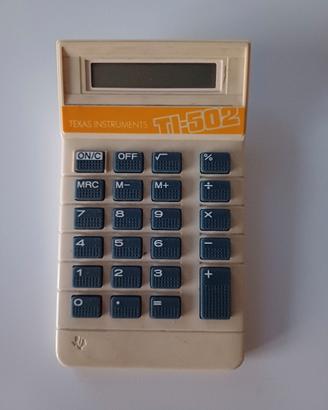 calcolatrice Texas instruments  ti-502