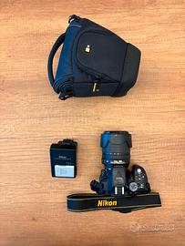 Nikon d5300 + obiettivo 18/105